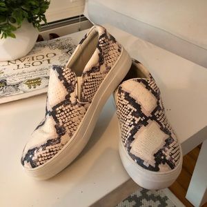 Steve Madden Gills Slip-On Snake print